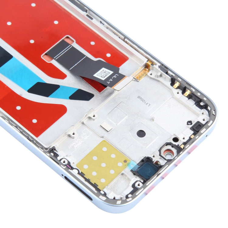 For Honor X50i+ Original LCD Screen Digitizer Full Assembly with Frame (Silver)