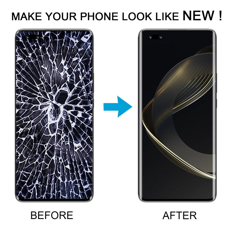 For Huawei Nova 11 Pro Original LCD Screen Digitizer Full Assembly with Frame (Silver)