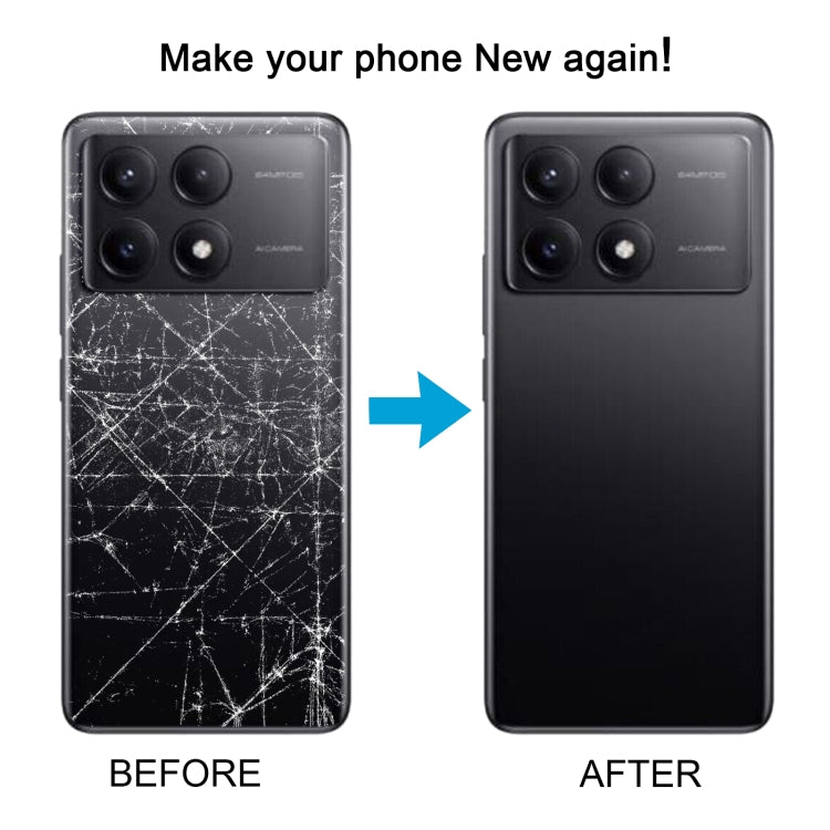 For Xiaomi Redmi K70E Original Battery Back Cover(White)