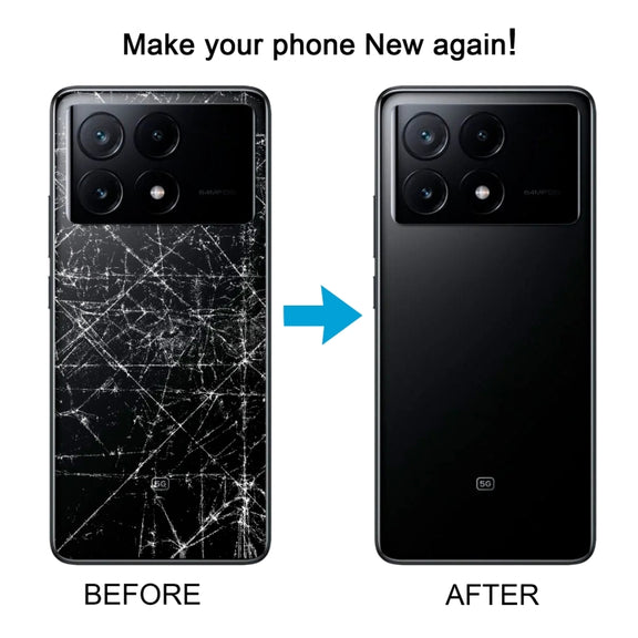 For Xiaomi Poco X6 Original Battery Back Cover(Black)