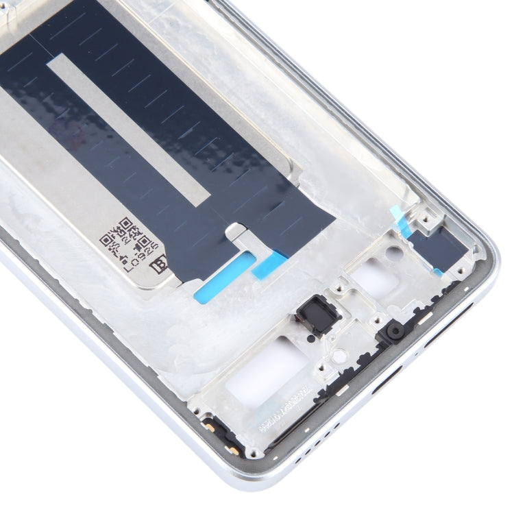 For Xiaomi Redmi K70E Original Front Housing LCD Frame Bezel Plate (Silver)