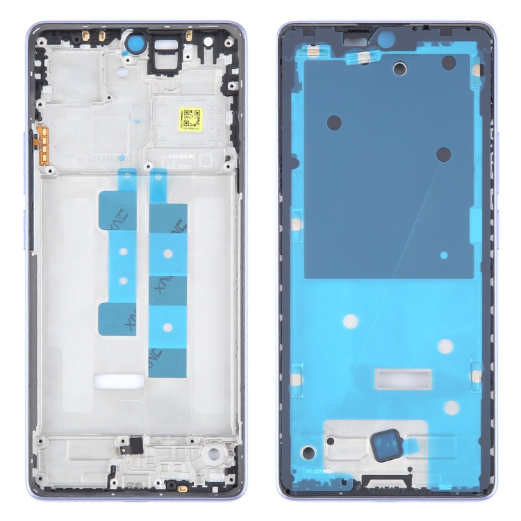 For Xiaomi Poco M6 Pro 4G Original Front Housing LCD Frame Bezel Plate (Blue)