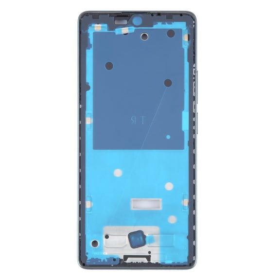 For Xiaomi Poco M6 Pro 4G Original Front Housing LCD Frame Bezel Plate (Blue)