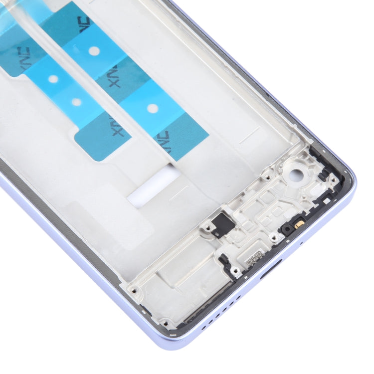 For Xiaomi Poco M6 Pro 4G Original Front Housing LCD Frame Bezel Plate (Purple)