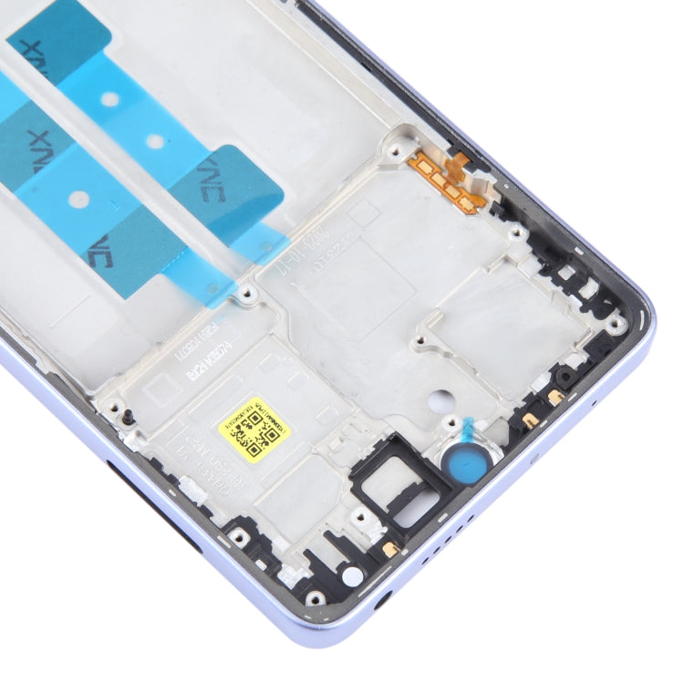 For Xiaomi Poco M6 Pro 4G Original Front Housing LCD Frame Bezel Plate (Purple)