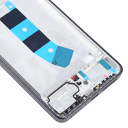 For Xiaomi Redmi Note 13 4G Original Front Housing LCD Frame Bezel Plate (Black)