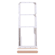 For Xiaomi Redmi Note 12 4G SIM Card Tray + SIM Card Tray + Micro SD Card Tray (Pink)