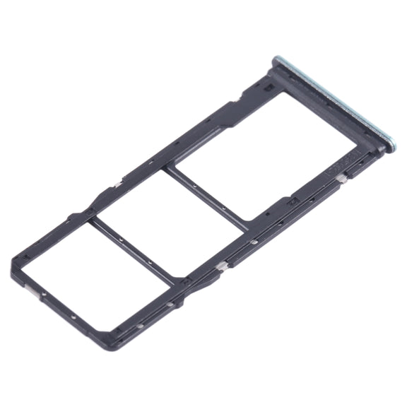 For Xiaomi Redmi Note 12 4G SIM Card Tray + SIM Card Tray + Micro SD Card Tray (Green)