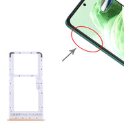 For Xiaomi Redmi Note 12 5G SIM Card Tray + SIM / Micro SD Card Tray (Pink)