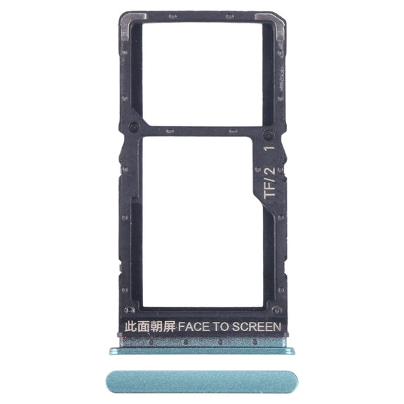 For Xiaomi Redmi Note 12 5G SIM Card Tray + SIM / Micro SD Card Tray (Green)
