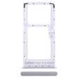 For Xiaomi Redmi Note 12 5G SIM Card Tray + SIM / Micro SD Card Tray (Silver) - Card Tray by PMC TechLife | Online Shopping South Africa | PMC TechLife