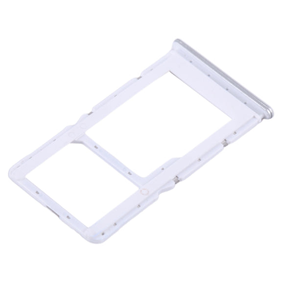 For Xiaomi Redmi Note 12 5G SIM Card Tray + SIM / Micro SD Card Tray (Silver)