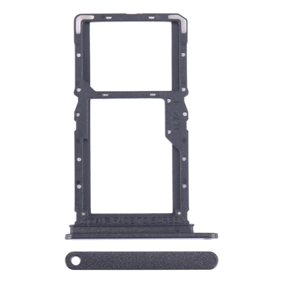 For Xiaomi Redmi Note 13 5G SIM Card Tray + SIM / Micro SD Card Tray (Black)