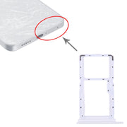 For Xiaomi Redmi Note 13 5G SIM Card Tray + SIM / Micro SD Card Tray (White)