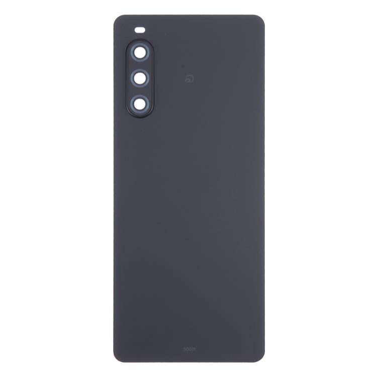 For Sony Xperia 10 V Original Battery Back Cover with Camera Lens Cover(Black)