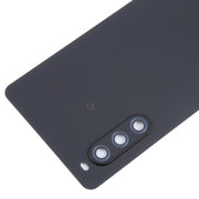 For Sony Xperia 10 V Original Battery Back Cover with Camera Lens Cover(Black)
