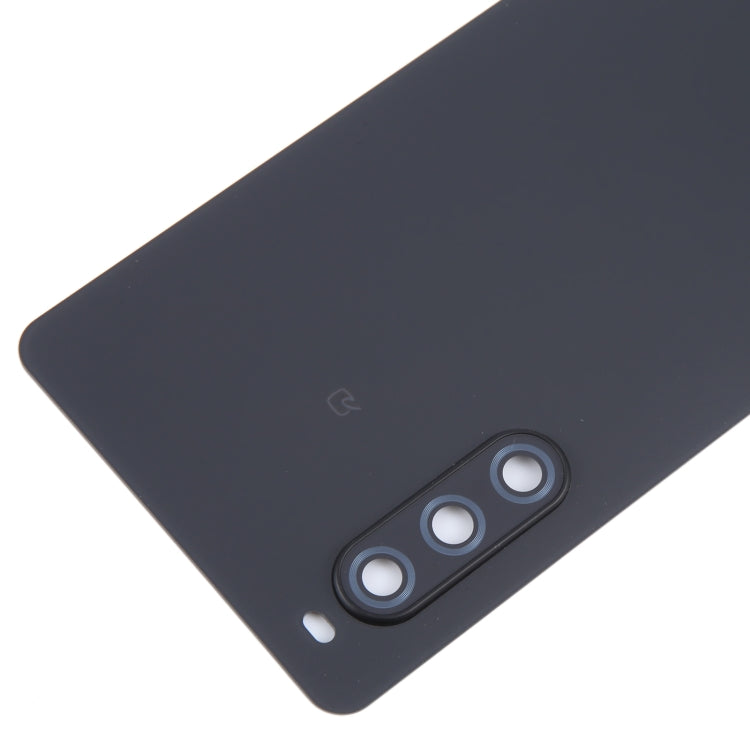 For Sony Xperia 10 V Original Battery Back Cover with Camera Lens Cover(Black)
