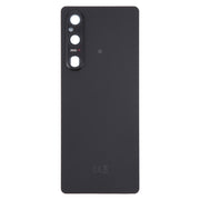 For Sony Xperia 1 V Original Battery Back Cover with Camera Lens Cover(Black)