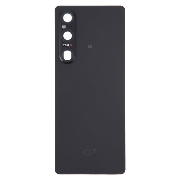 For Sony Xperia 1 V Original Battery Back Cover with Camera Lens Cover(Black)