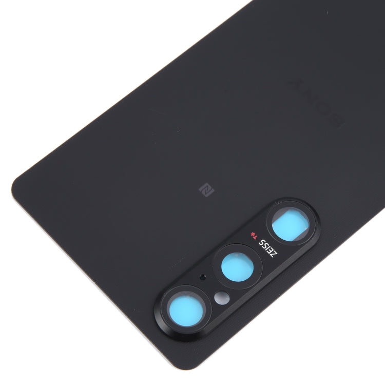 For Sony Xperia 1 V Original Battery Back Cover with Camera Lens Cover(Black)