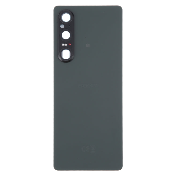 For Sony Xperia 1 V Original Battery Back Cover with Camera Lens Cover(Green)
