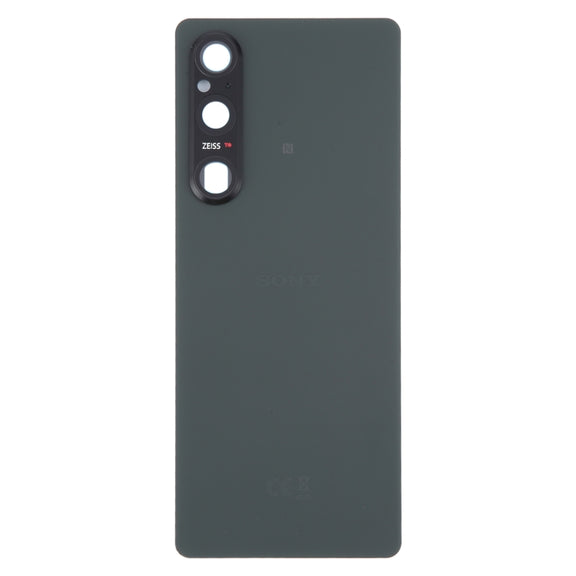 For Sony Xperia 1 V Original Battery Back Cover with Camera Lens Cover(Green)