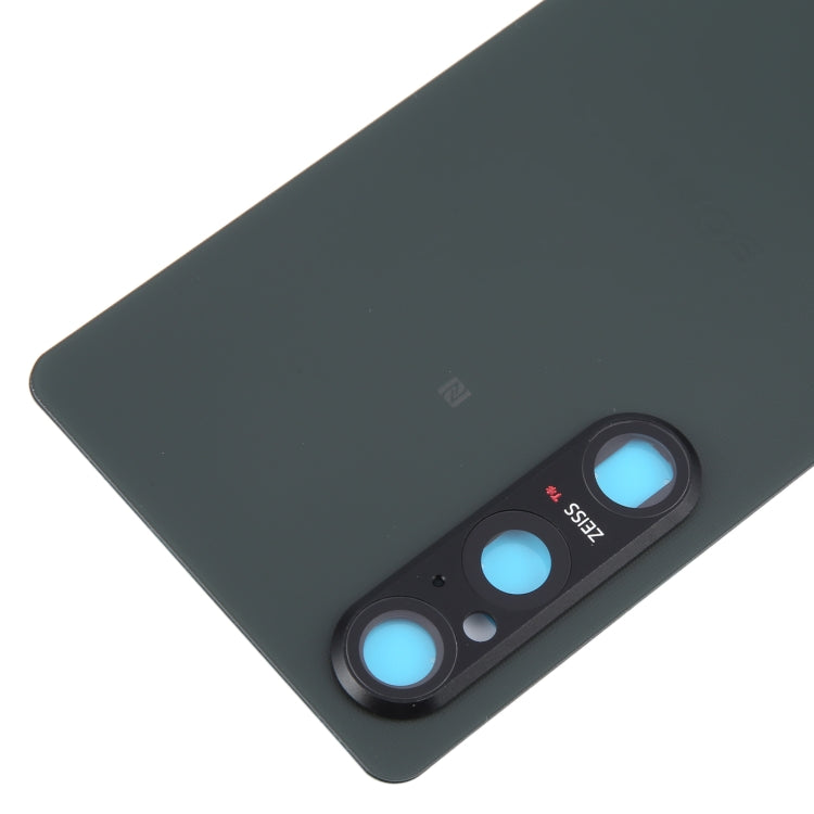 For Sony Xperia 1 V Original Battery Back Cover with Camera Lens Cover(Green)