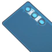 For Sony Xperia 1 V Original Battery Back Cover with Camera Lens Cover(Green)