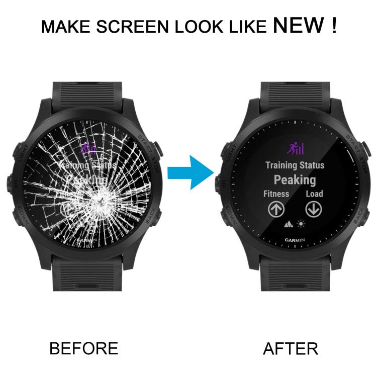 For Garmin Forerunner 945 LCD Screen with Digitizer Full Assembly (Black)