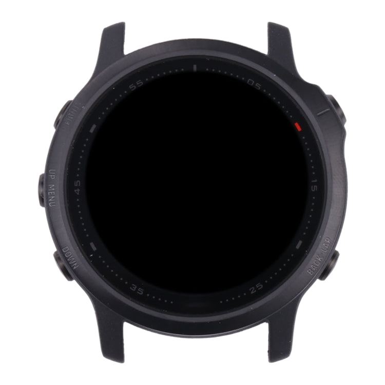 For Garmin Fenix 6S Pro LCD Screen Digitizer Full Assembly With Frame (Black)