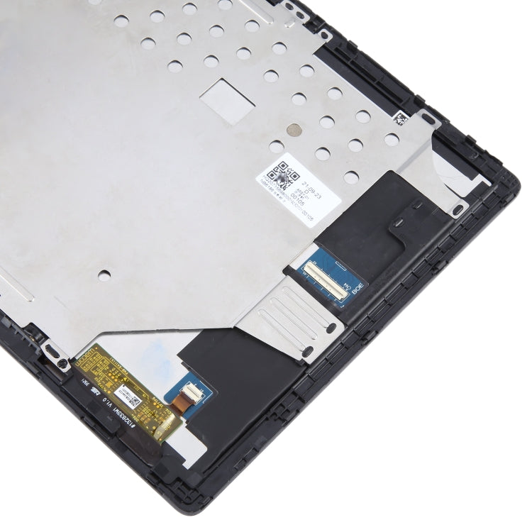 For Lenovo 10W 10 inch LCD Screen Digitizer Full Assembly with Frame (Black)