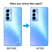 For Tecno Camon 18 Premier CH9 CH9n Original Battery Back Cover(Blue)