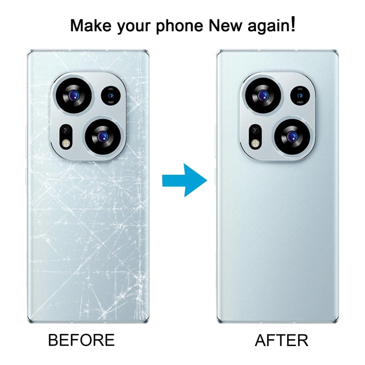 For Tecno Phantom X2 AD8 Original Battery Back Cover(White)
