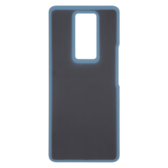 For Tecno Phantom X AC8 Original Battery Back Cover(Blue)
