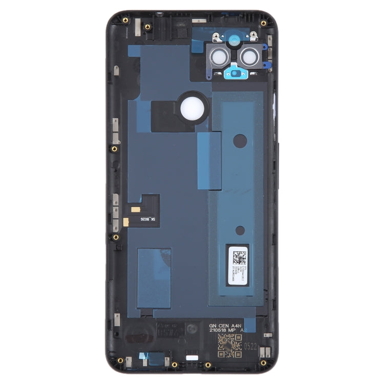 For Google Pixel 4A 5G Battery Back Cover with Camera Lens Cover(White)
