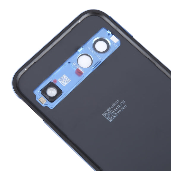 For Google Pixel 8A Battery Back Cover with Camera Lens Cover(Blue)