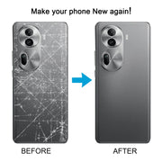 For OPPO Reno11 Pro Global Original Battery Back Cover with Camera Lens Cover(Grey)