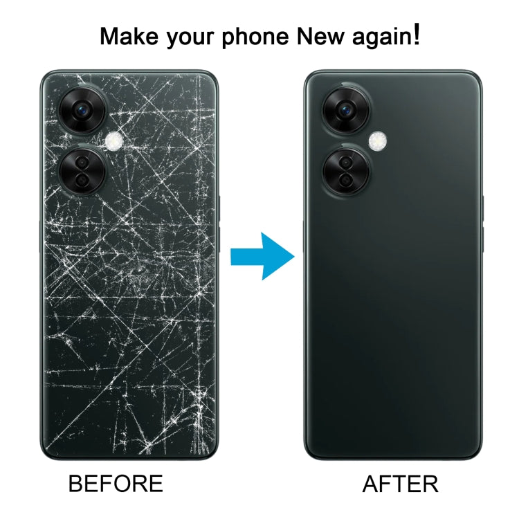 For OnePlus Nord CE 3 Lite Original Battery Back Cover with Camera Lens Cover(Black)