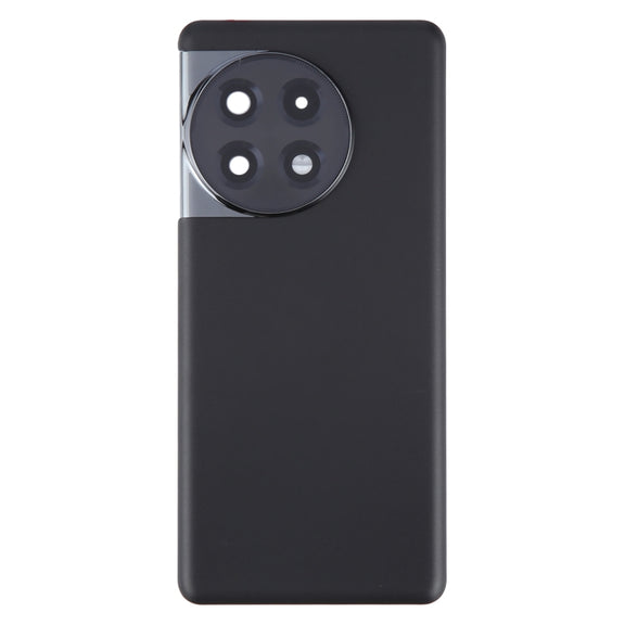 For OnePlus 11R Battery Back Cover with Camera Lens Cover(Black)