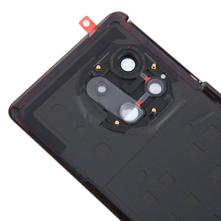 For OnePlus 11R Battery Back Cover with Camera Lens Cover(Black)