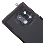For OnePlus 11R Battery Back Cover with Camera Lens Cover(Black)