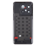For OnePlus 10T Battery Back Cover with Camera Lens Cover(Black)
