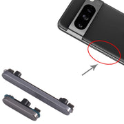 For Google Pixel 8 Pro Power Button + Volume Control Button (Black)