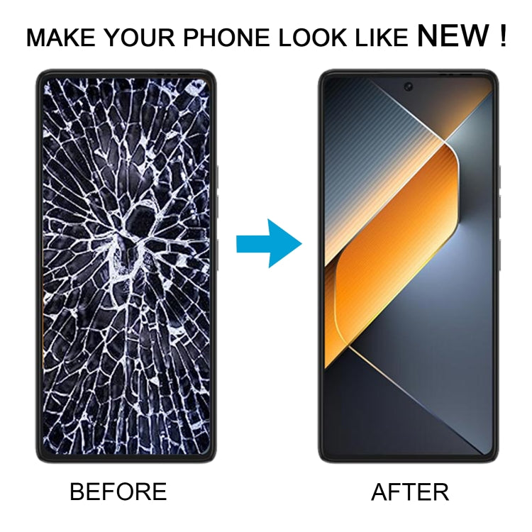 For Tecno Pova 6 Pro Original AMOLED LCD Screen with Digitizer Full Assembly