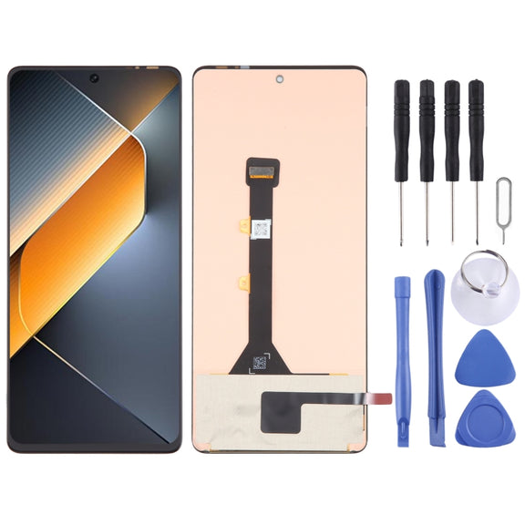 For Tecno Pova 6 Pro Original AMOLED LCD Screen with Digitizer Full Assembly