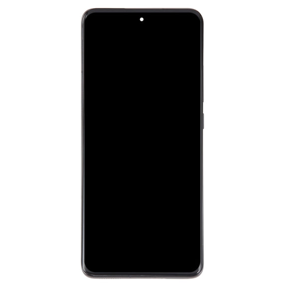 For Xiaomi 12 Original AMOLED Material LCD Screen Digitizer Full Assembly with Frame (Black)