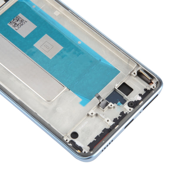 For Xiaomi Redmi K60 Original OLED Material LCD Screen Digitizer Full Assembly with Frame (Blue)
