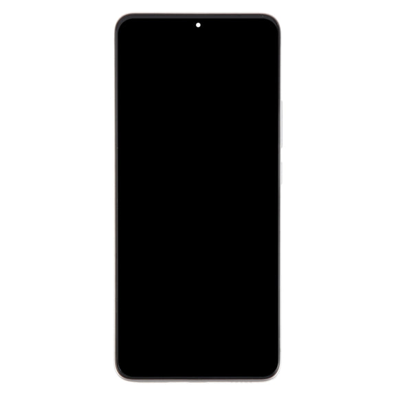 For Xiaomi Redmi K60 Pro Original OLED Material LCD Screen Digitizer Full Assembly with Frame (Silver)