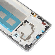 For Xiaomi Poco F5 Pro Original Front Housing LCD Frame Bezel Plate (Silver)