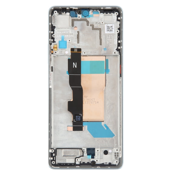 For Xiaomi Poco F5 Original AMOLED Material LCD Screen Digitizer Full Assembly with Frame (Blue)